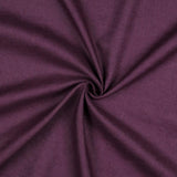 WASHED LINEN - MULBERRY - 170GSM