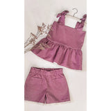 WASHED LINEN - ROSE - 170GSM