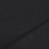 BLACK - COTTON FLEECE - Organic Cotton Euro Knit