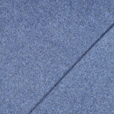 HEATHER BLUE - COTTON FLEECE - Organic Cotton Euro Knit