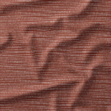 PREORDER - Dot Stripes - Rust - Organic Cotton/Spandex Euro Knit Jersey