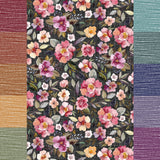 PREORDER - Victorian Rose - Dark - Organic Cotton/Spandex Euro Knit Jersey