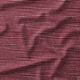 PREORDER - Dot Stripes - Burgundy - Organic Cotton/Spandex Euro Knit Jersey