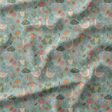 Gooseberry Meadow - Organic Cotton/Spandex Euro Knit Jersey