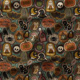 LIMITED PREORDER - Halloween Society - Organic Cotton/Spandex Euro Knit Jersey