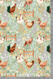 Hen Garden - Organic Cotton/Spandex Euro Knit Jersey