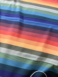 Primary Stripes - IRREGULAR PRINTING - Organic Cotton/Spandex Euro Knit Jersey