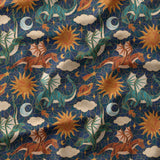 Moonglass - IRREGULAR PRINTING - Organic Cotton/Spandex Euro Knit Jersey