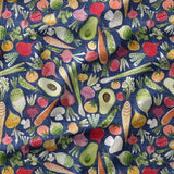 Vegetables - Organic Cotton/Spandex Euro Knit Jersey