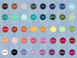 Faded Denim - Organic Cotton/Spandex Euro Knit Jersey