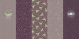 LUNA MOTH & MOON PHASE COLLECTION - RAISIN/FOSSIL/EGGPLANT - DIGITAL DESIGN FILES