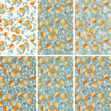 WATERCOLOR ORANGES - DIGITAL DESIGN FILES