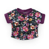 PREORDER - Victorian Rose - Dark - Organic Cotton/Spandex Euro Knit Jersey